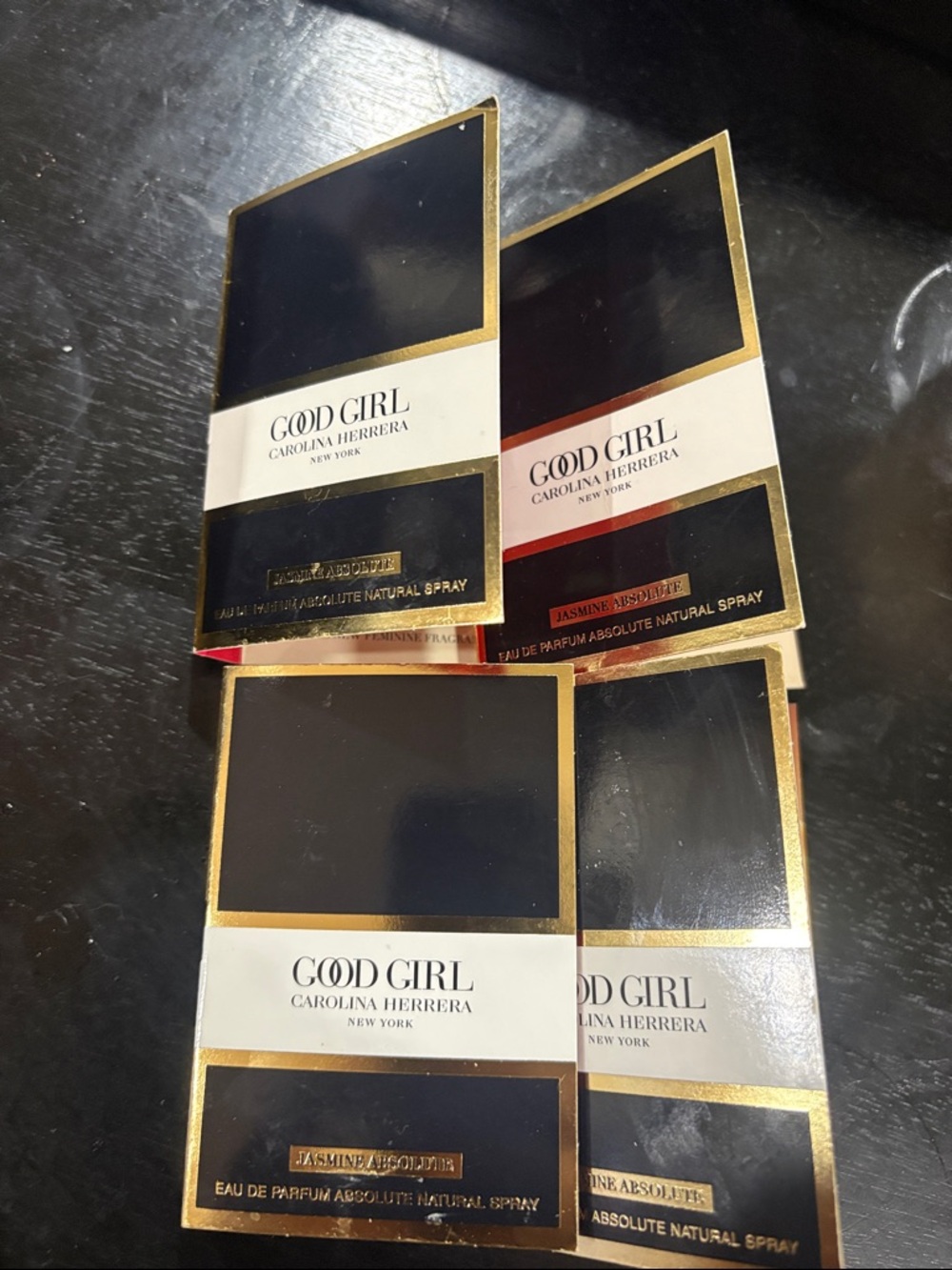 Carolina Herrera Good Girl jasmine  Black and Gold